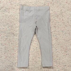 Gray Kids Leggings